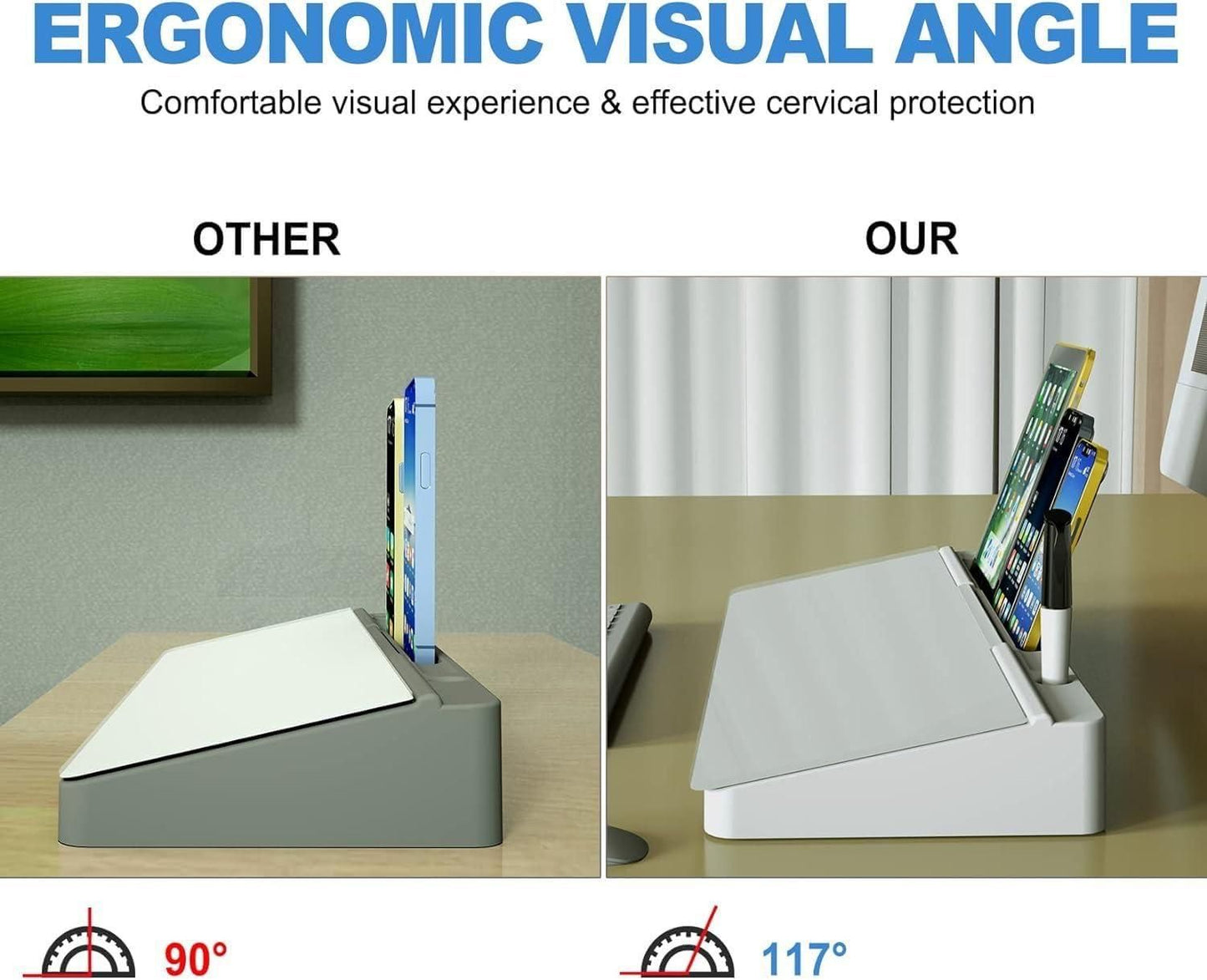 4-in-1 Storage Desk Board